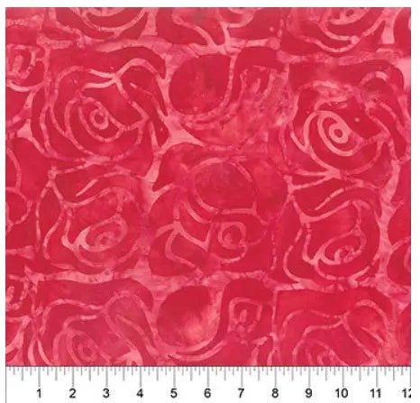 Red Roses Cotton Wideback Fabric per yard - Choice FabricsB83440-24