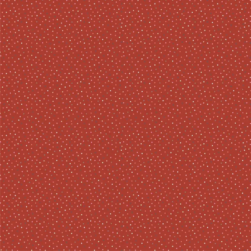 Red Speckled Hen Cotton 44"/45" Fabric Per Yard - Choice FabricsCC-20182