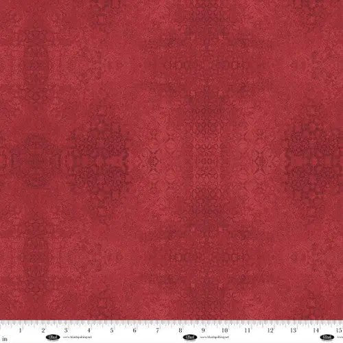 Red Textured Damask Casabella Cotton Wideback Fabric Per Yard - Choice Fabrics4211-88