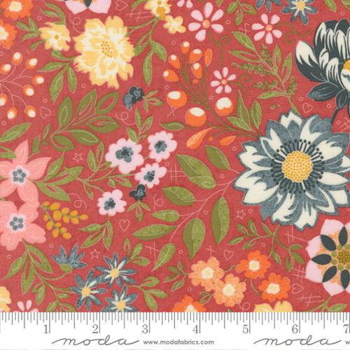 Rosy Fieldrush Covent 44"/45" Cotton Fabric Per Yard - Choice Fabrics30780-18