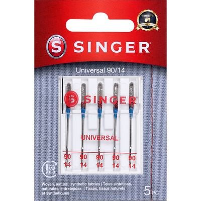 Singer Needles - Universal Red Band 90 / 14 5 Pack - Choice FabricsS04736