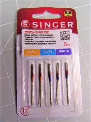 Singer Needle - Red Band Assorted 5 Count - Choice FabricsS4766