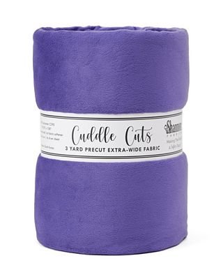 Solid Cuddle Wideback 3 Yard Cut - Amethyst - Choice FabricsSFCKC3110AME