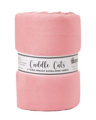 Solid Cuddle Wideback Cut 3 yd x 108/110 in - Blossom - Choice FabricsSFCKC3110BLO