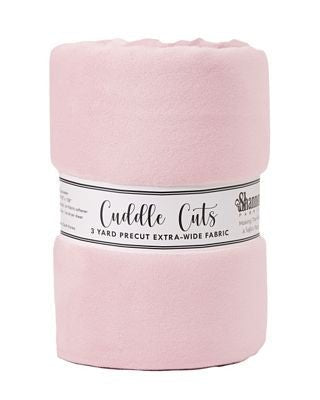 Solid Cuddle Wideback Cut 3 yd x 108/110 in - Blush - Choice FabricsSFCKC3110BLS