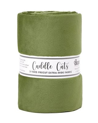 Solid Cuddle Wideback Cut 3 yd x 108/110 in - Cactus - Choice FabricsSFCKC3110CAC