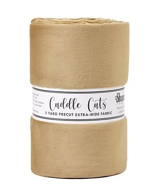 Solid Cuddle Wideback Cut 3 yd x 108/110 in - Cappuccino - Choice FabricsSFCKC3110CAP