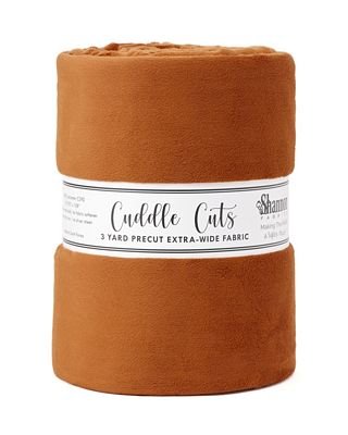 Solid Cuddle Wideback Cut 3 yd x 108/110 in - Ginger - Choice FabricsSFCKC3110GIN