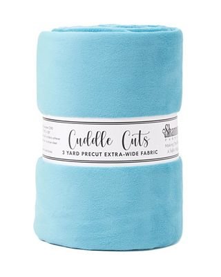 Solid Cuddle Wideback Cut 3 yd x 108/110 in - Teal - Choice FabricsSFCKC3110TEA