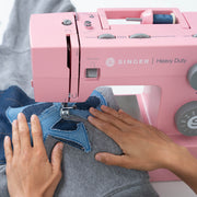 SINGER® Heavy Duty 4411 Pink Sewing Machine - Choice Fabrics230627112