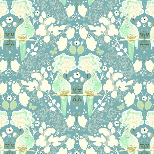 Serenity Blooms - First Kiss - Blue (3 - Yard Pack) - Choice FabricsSR24506