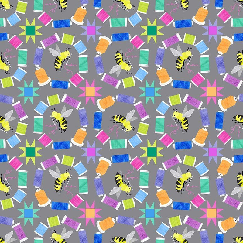 Limestone Quilting Bee Cotton 44"/45" Fabric Per Yard - Choice FabricsSTELLA-DPJ3353-LIMESTONE