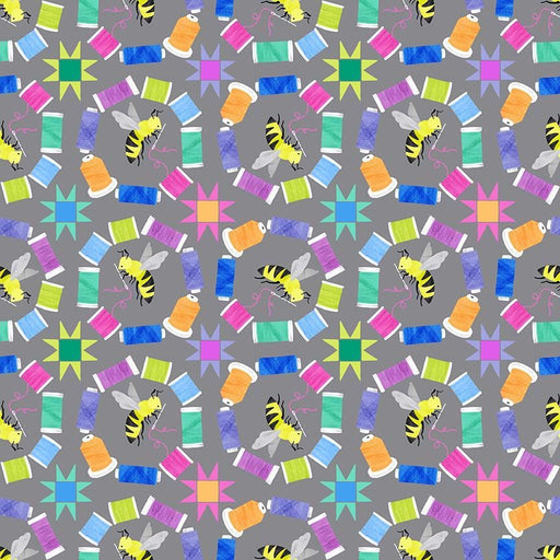 Limestone Quilting Bee Cotton 44"/45" Fabric Per Yard - Choice FabricsSTELLA-DPJ3353-LIMESTONE
