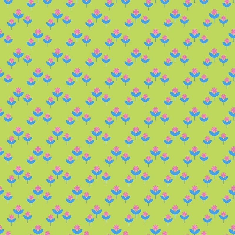 Acid Cute As A Button Cotton 44"/45" Fabric Per Yard - Choice FabricsSTELLA-DPJ3358-ACID