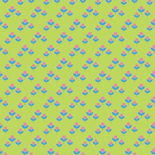 Acid Cute As A Button Cotton 44"/45" Fabric Per Yard - Choice FabricsSTELLA-DPJ3358-ACID
