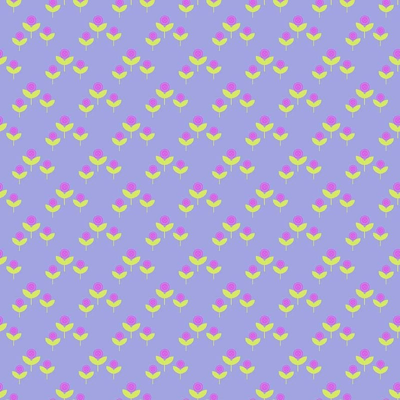 Lavender Cute As A Button Cotton 44"/45" Fabric Per Yard - Choice FabricsSTELLA-DPJ3358-LAVENDER