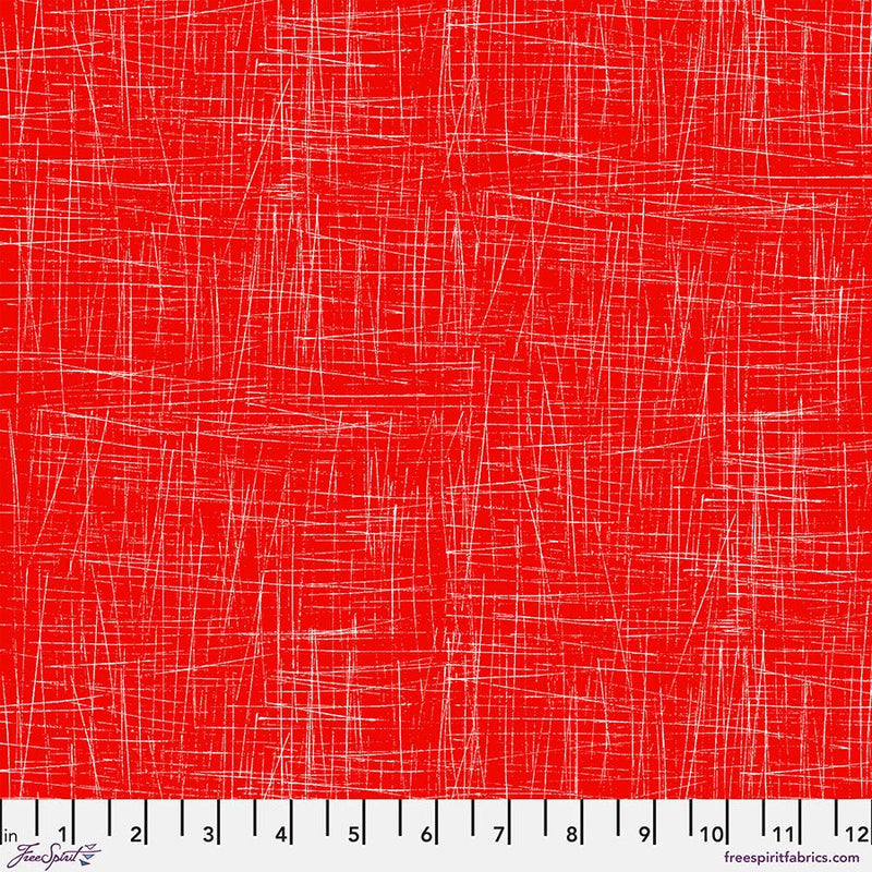 Scratch Red Cotton 44"/45" Fabric Per Yard - Choice FabricsPWCY008.RED