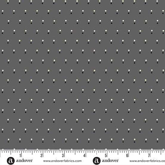 Shadow Dot Gray Nightfall 44"/45" Cotton Fabric Per Yard - Choice FabricsA-10206-C