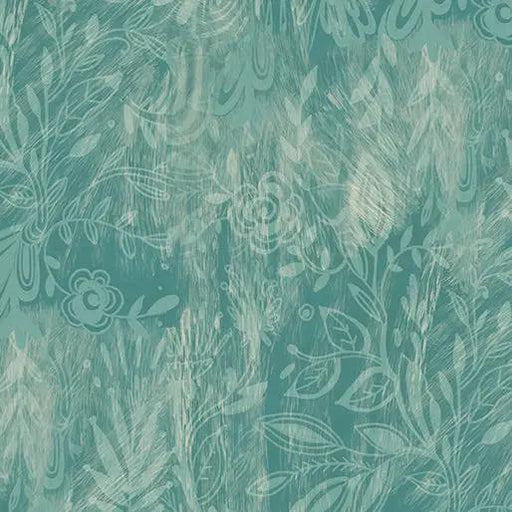 Shadows Light Teal Affinity Cotton 44"/45" Fabric Per Yard - Choice Fabrics16687-83