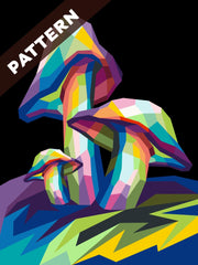 Shrooms Pattern - Choice FabricsPT047