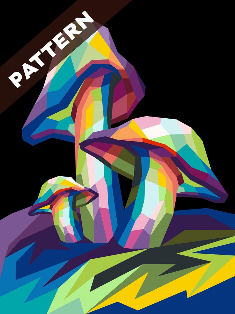 Shrooms Pattern - Choice FabricsPT047