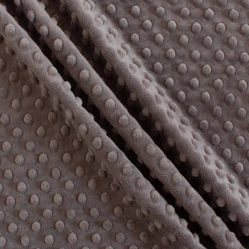 Solid Minky Dot Direct - E-DOTS SMOKE - Choice FabricsDS-87589-022