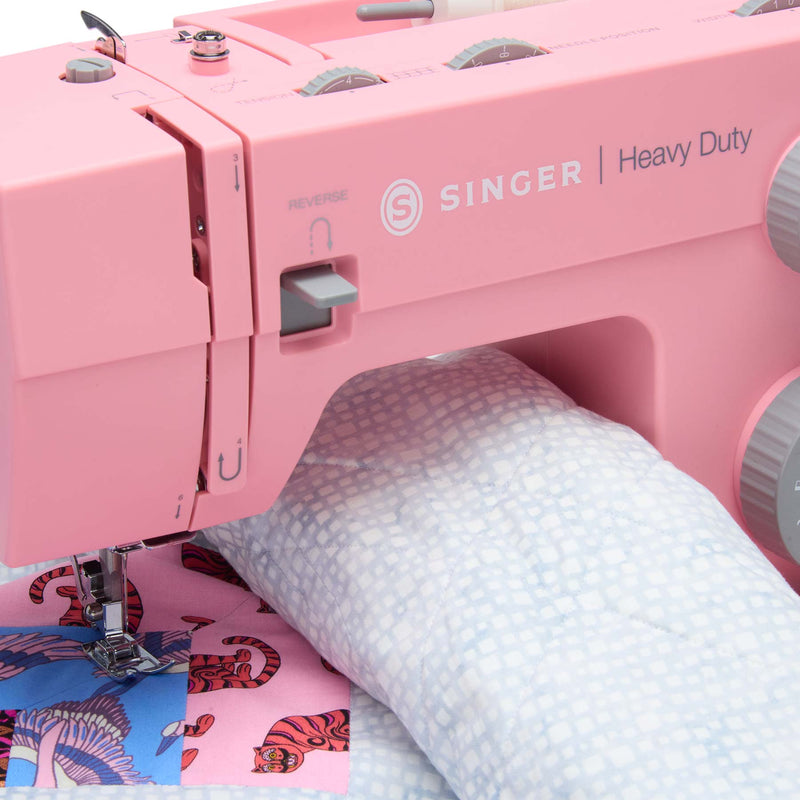 SINGER® Heavy Duty 4411 Pink Sewing Machine - Choice Fabrics230627112