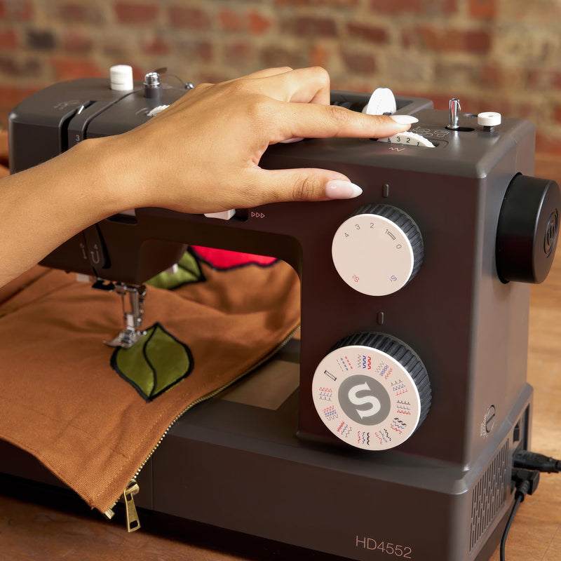 SINGER® Heavy Duty 4552™ Next Evolution Charcoal Sewing Machine - Choice Fabrics230647112