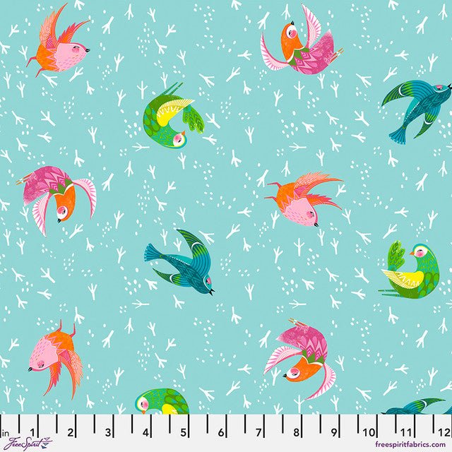 Sky Give it to the Wind What the Birds Said Cotton 44"/45" Fabric Per Yard - Choice FabricsPWCD158.XSKY