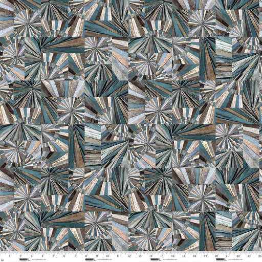Slate Woodburst Out of the Woodwork Cotton 44"/45" Fabric Per Yard - Choice Fabrics8563-79