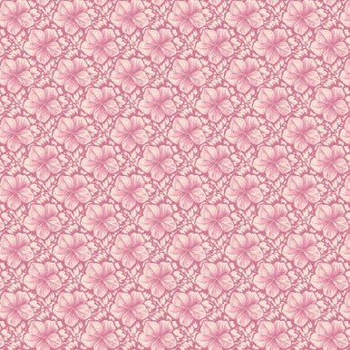 Small Texture Flower - Pink Fluttering Florals Cotton 43"/44" Fabric Per Yard - Choice FabricsHEG2174-22