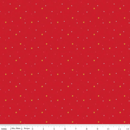 Sparkler Star Schoolhouse 44"/45" Cotton Fabric Per Yard - Choice FabricsSC651-SCHOOLHOUSE