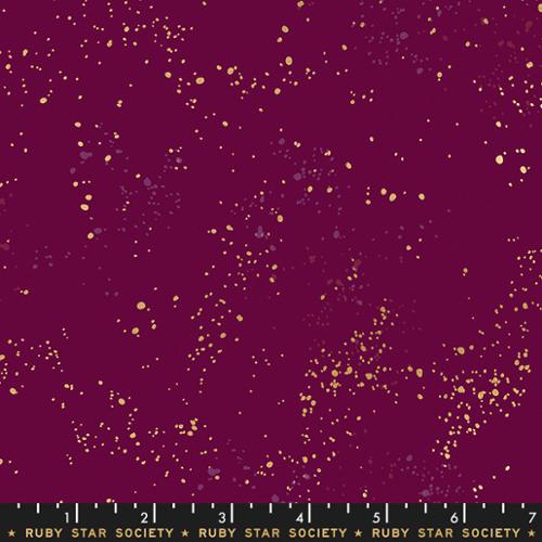 Speckled Metallic Purple Velvet Cotton 43"/44" Fabric Per Yard - Choice FabricsRS5027-73M