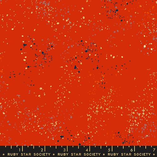 Speckled Metallic Poinsettia Cotton 43"/44" Fabric Per Yard - Choice FabricsRS5027-94M