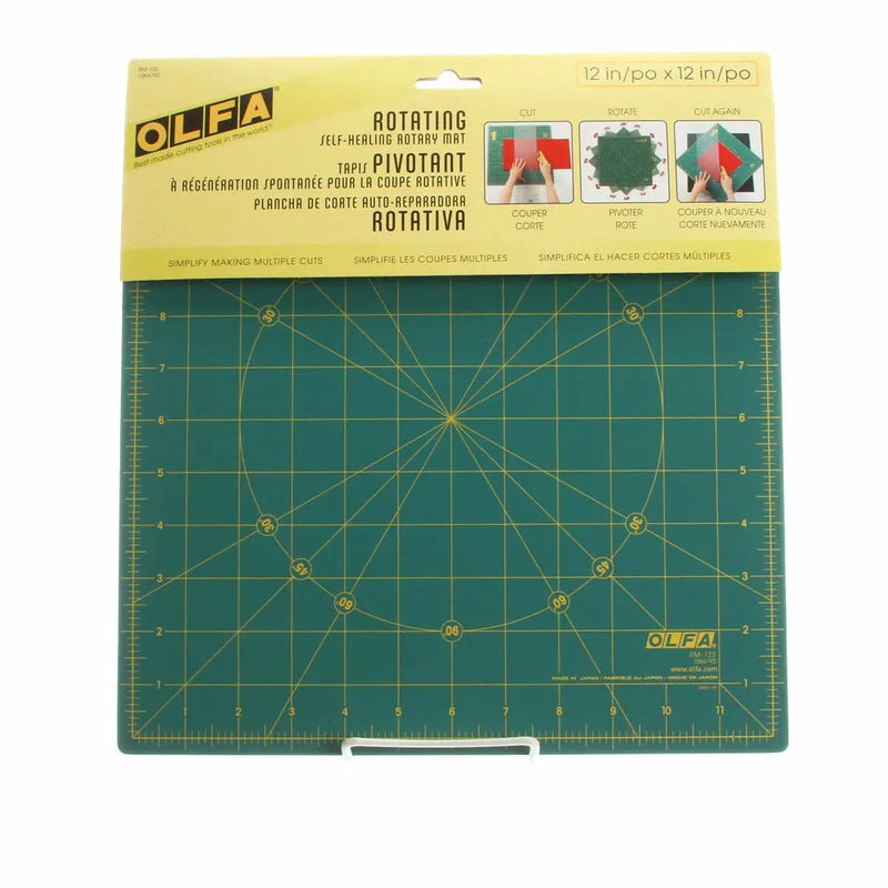 Spinning Square Cutting Mat 12in - Choice FabricsCDS-RM-12S