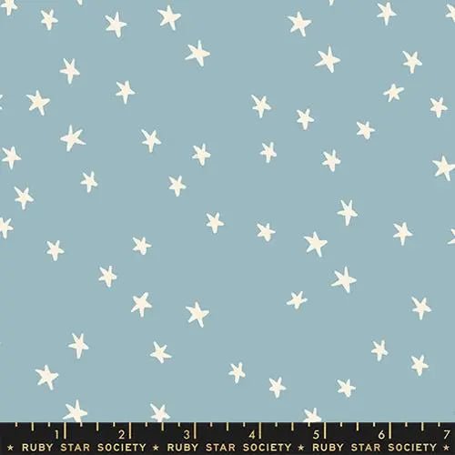 Starry New Soft Blue 43"/44" Fabric Per Yard - Choice FabricsRS-4109-84