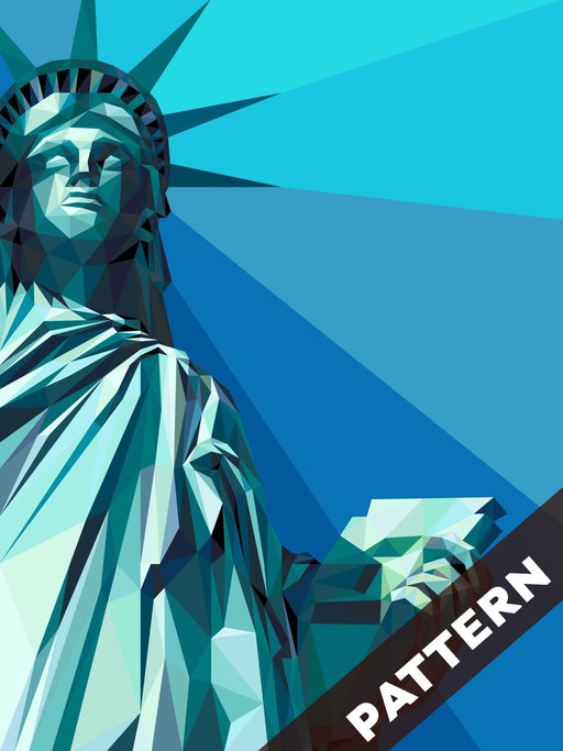 Statue of Liberty Pattern - Choice FabricsPT048