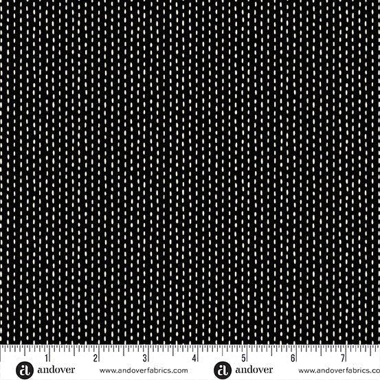 Stitch Line Black Nightfall 44"/45" Cotton Fabric Per Yard - Choice FabricsA-10208-K