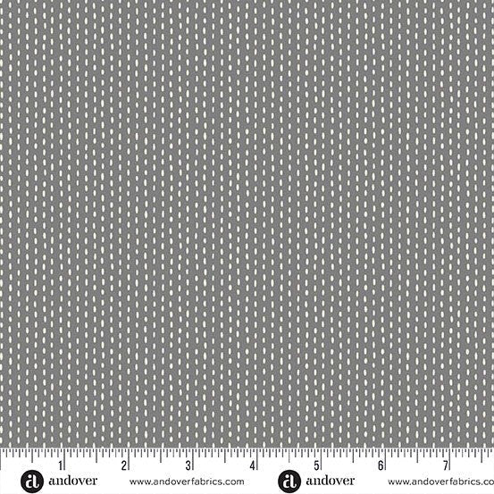Stitch Line Gray Nightfall 44"/45" Cotton Fabric Per Yard - Choice FabricsA-10208-C