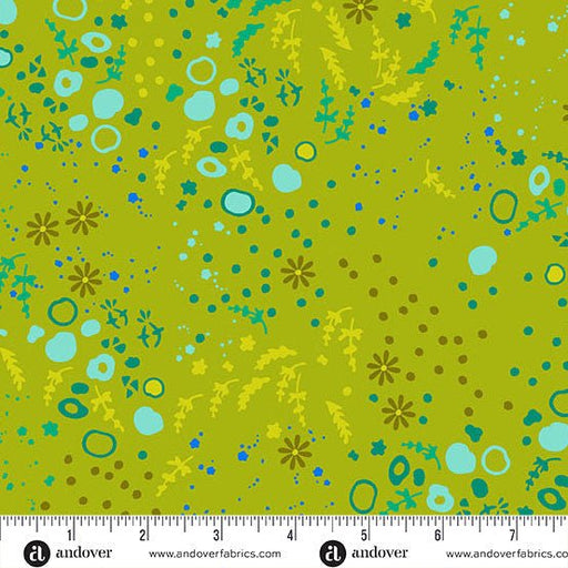 Sun Print 2026 Eqanimity Toad Cotton 44"/45" Fabric Per Yard - Choice FabricsA-10048-G