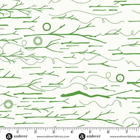 Sun Print Whisper Grass Sticks and Twine 44"/45" Fabric Per Yard - Choice FabricsA-1555-G