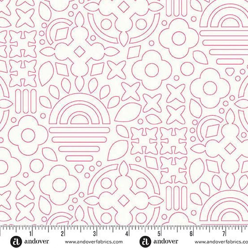 Sun Print Whisper Taffy Stencil 44"/45" Fabric Per Yard - Choice FabricsA-1556-E