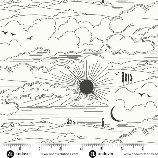 Sun Print Whisper Zebra Dwell 44"/45" Fabric Per Yard - Choice FabricsA-1219-K