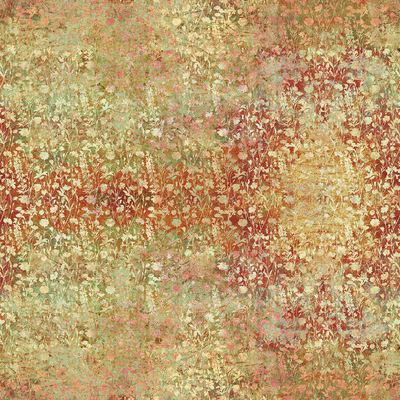 Wildflowers Spice Evanescence Cotton 43/44 Fabric Per Yard - Choice FabricsIBF8EV-1
