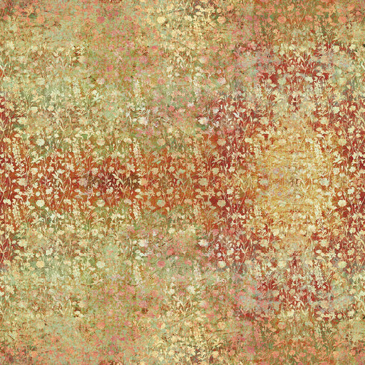 Wildflowers Spice Evanescence Cotton 43/44 Fabric Per Yard - Choice FabricsIBF8EV-1