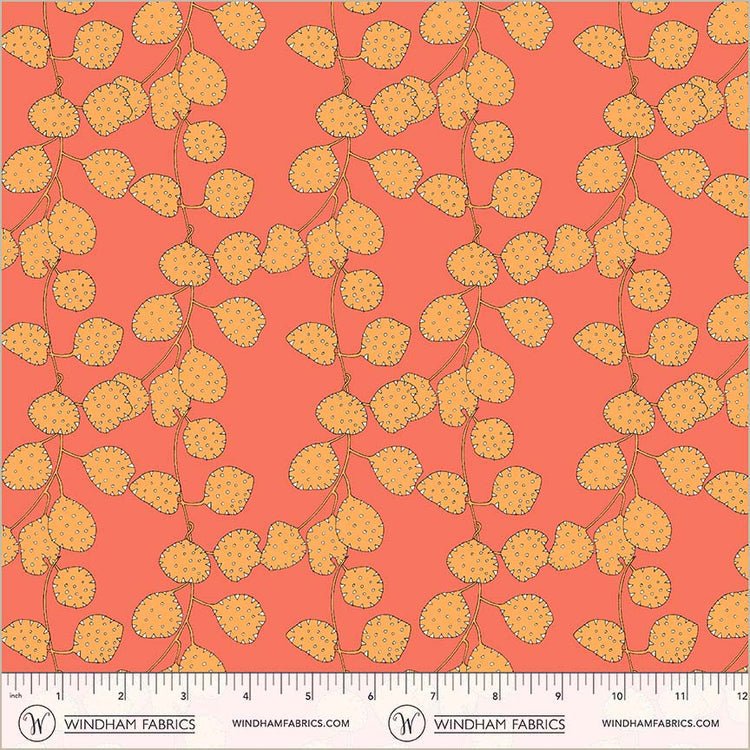 Sunshine Honesty Coral High Density Cotton 44"/45" Fabric Per Yard - Choice Fabrics54979D-12