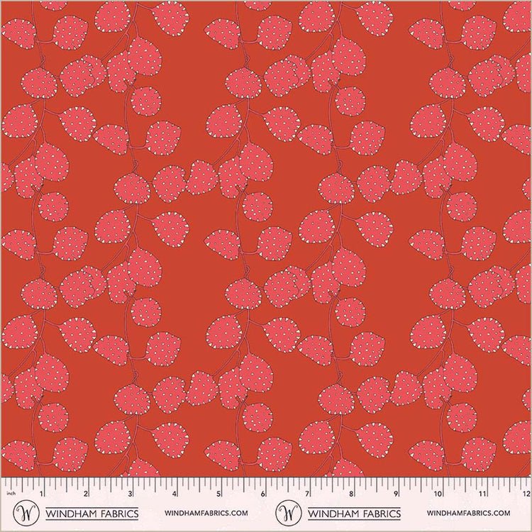 Sunshine Honesty Crimson High Density Cotton 44"/45" Fabric Per Yard - Choice Fabrics54979D-4