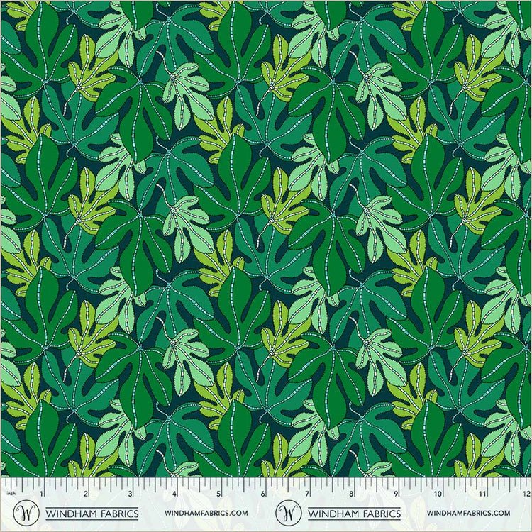 Sunshine Monstera Forest High Density Cotton 44"/45" Fabric Per Yard - Choice Fabrics54976D-6