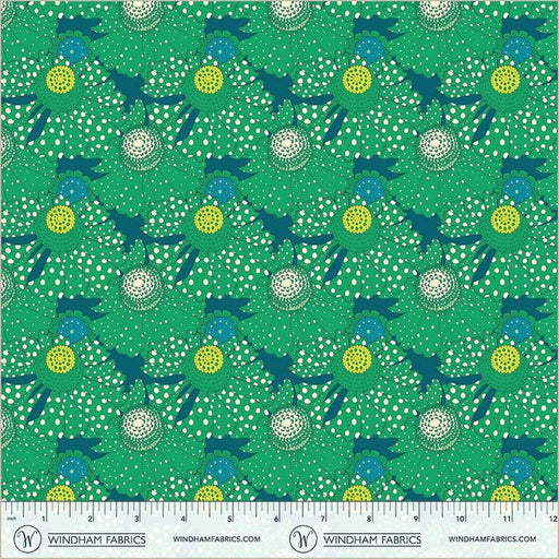 Sunshine Polka flower Chlorophyll High Density Cotton 44"/45" Fabric Per Yard - Choice Fabrics54975D-5