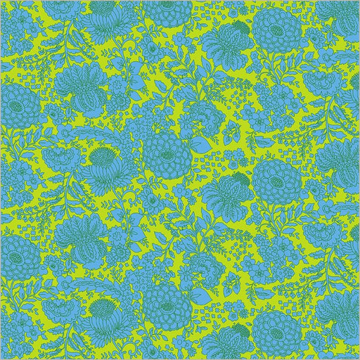 Sweet Talk Kim Turquoise Cotton 44/45 Fabric Per Yard - Choice Fabrics54901-11